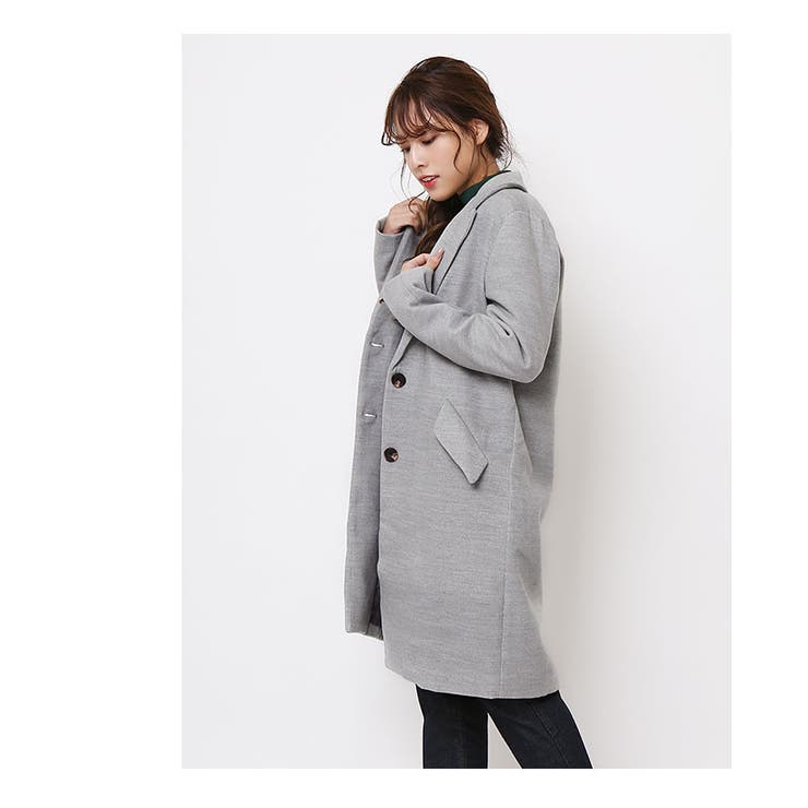 ミディアムロングチェスターコート アウター チェスターコート 品番 Ik Kirakirashop キラキラショップ のレディース ファッション通販 Shoplist ショップリスト