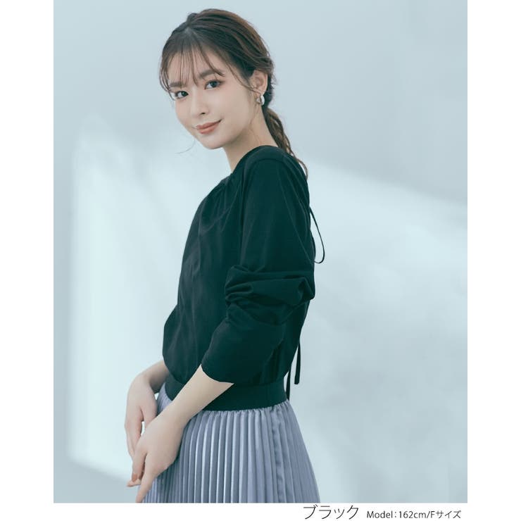 バックドロストコットンロンT トップス カットソー | kirakiraShop  | 詳細画像19 
