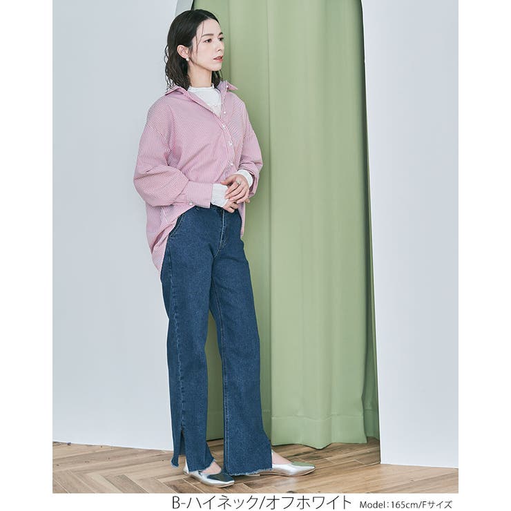 ランダムリブシアーニット 2タイプ トップス | kirakiraShop  | 詳細画像38 