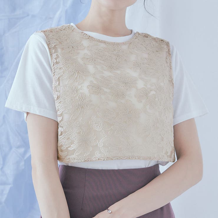 バイカラーフラワースカート/MM337208 | ミッシュマッシュ(MISCH