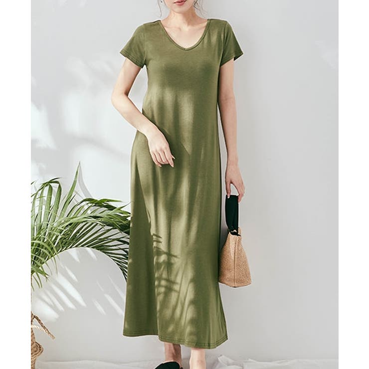 半袖 ノースリーブマキシワンピース 2タイプ ワンピース 品番 Ik Kirakirashop キラキラショップ のレディースファッション通販 Shoplist ショップリスト