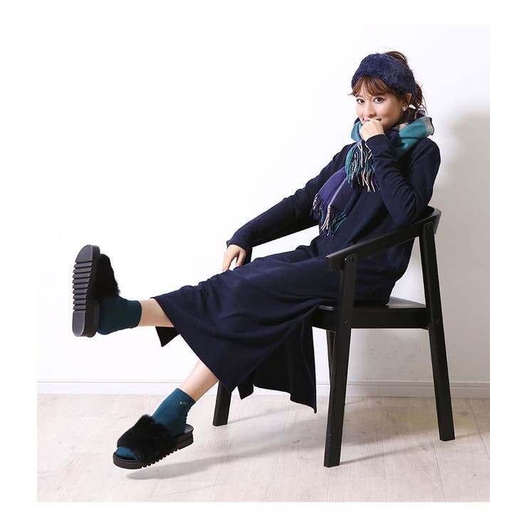 Vネックリブマキシワンピース リブニットワンピース マキシワンピース 品番 Ik Kirakirashop キラキラショップ のレディースファッション通販 Shoplist ショップリスト