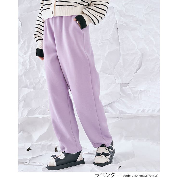 裏起毛スウェットカーブパンツ 2サイズ ボトムス | kirakiraShop  | 詳細画像22 