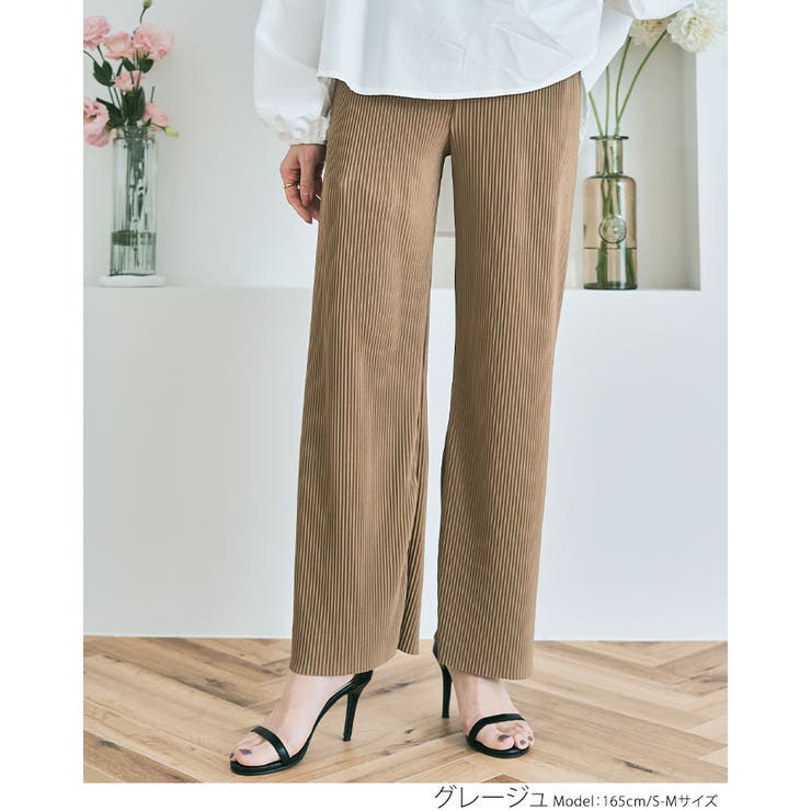 腹巻き一体型アコーディオンプリーツパンツ 2サイズ ボトムス | kirakiraShop  | 詳細画像10 