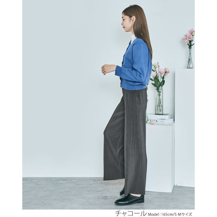 腹巻き一体型アコーディオンプリーツパンツ 2サイズ ボトムス | kirakiraShop  | 詳細画像19 