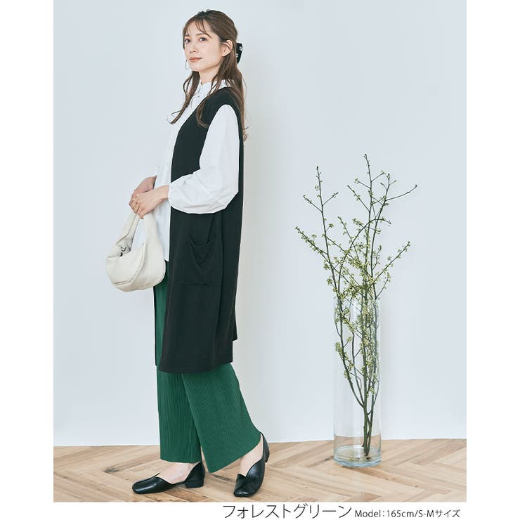 腹巻き一体型アコーディオンプリーツパンツ 2サイズ ボトムス | kirakiraShop  | 詳細画像27 