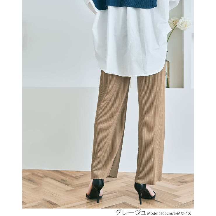 腹巻き一体型アコーディオンプリーツパンツ 2サイズ ボトムス | kirakiraShop  | 詳細画像7 