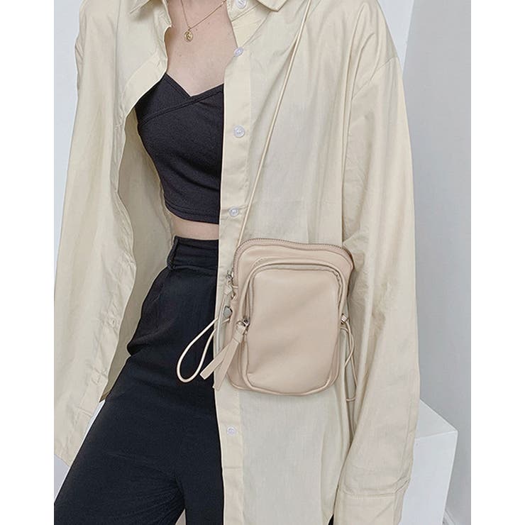 【SHOPLIST限定】2Wayフェイクレザーミニショルダーバッグ ユニセックス… | kirakiraShop  | 詳細画像3 