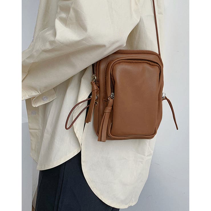 関・送料・追跡込 新色クリーム装飾付ショルダーbag wbg-2308-291-01.jpg