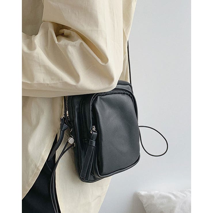 【SHOPLIST限定】2Wayフェイクレザーミニショルダーバッグ ユニセックス… | kirakiraShop  | 詳細画像9 