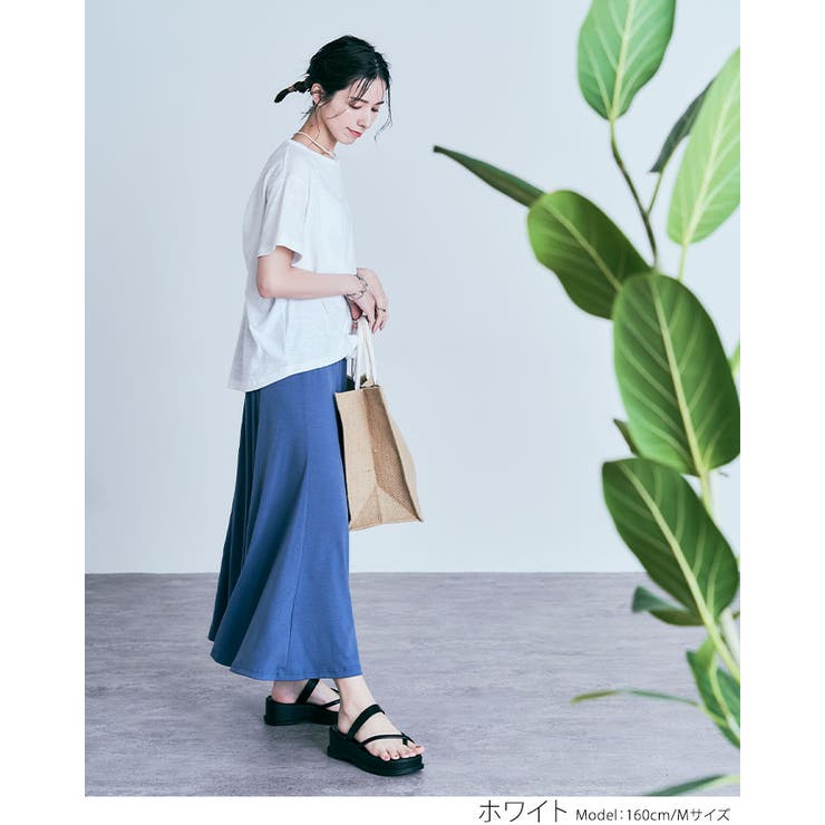 バックツイストコットンスラブTシャツ トップス カットソー | kirakiraShop  | 詳細画像5 