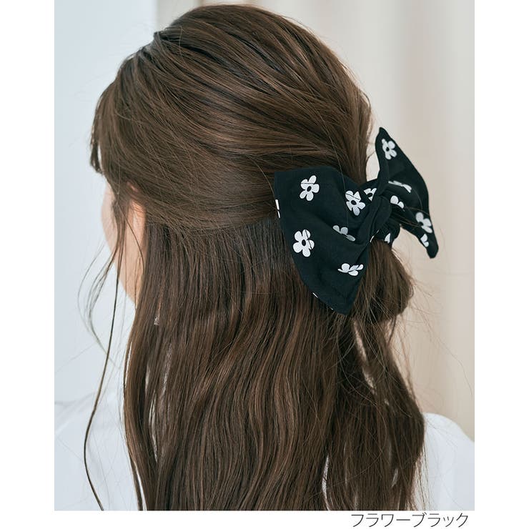 ドット&花柄デフトバン 小物 ヘアアクセサリー | kirakiraShop  | 詳細画像9 