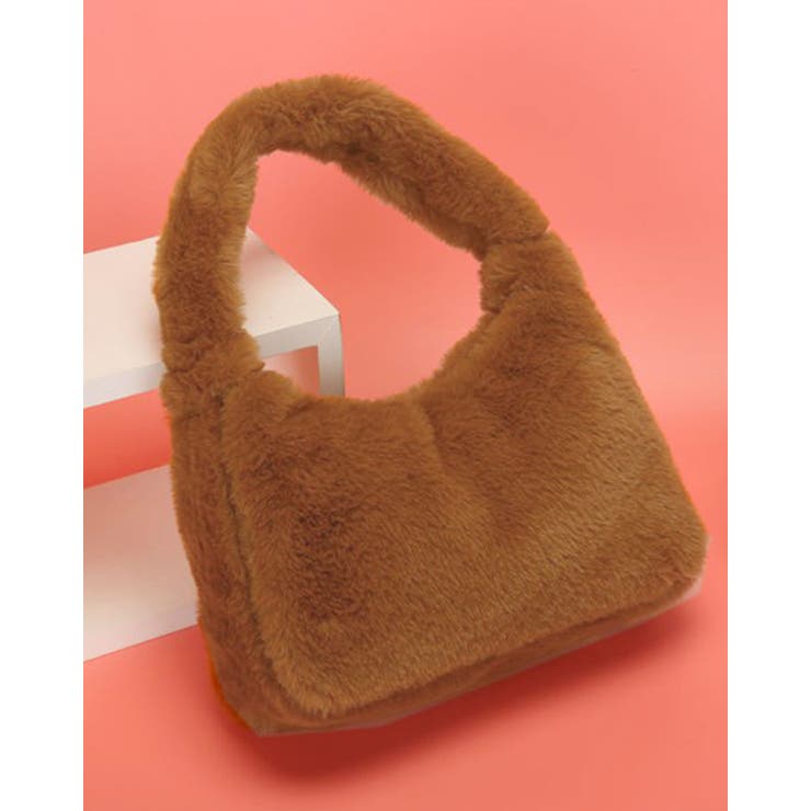 ワンハンドルエコファーバッグ 鞄 かばん | kirakiraShop  | 詳細画像10 