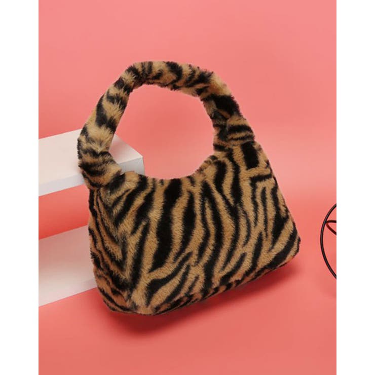 ワンハンドルエコファーバッグ 鞄 かばん | kirakiraShop  | 詳細画像15 