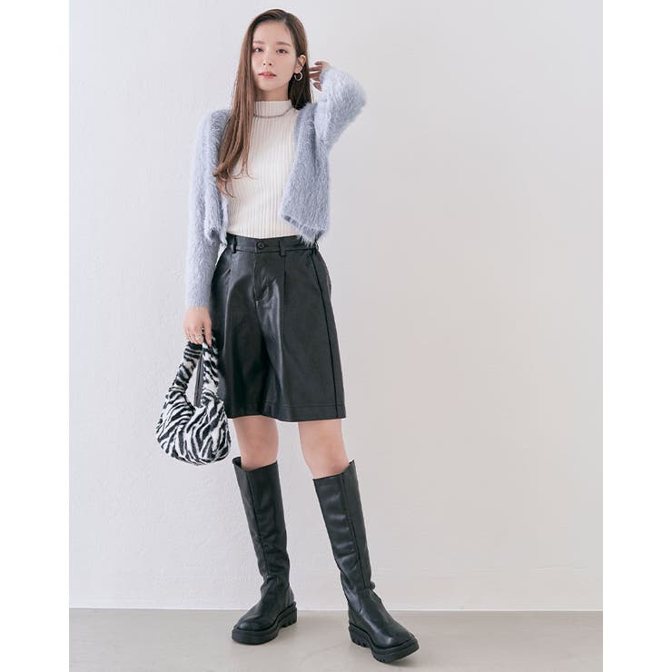 ワンハンドルエコファーバッグ 鞄 かばん | kirakiraShop  | 詳細画像17 