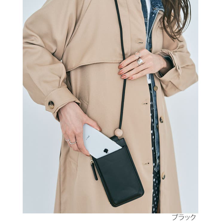 エコレザースマホポシェット 小物 鞄 | kirakiraShop  | 詳細画像4 