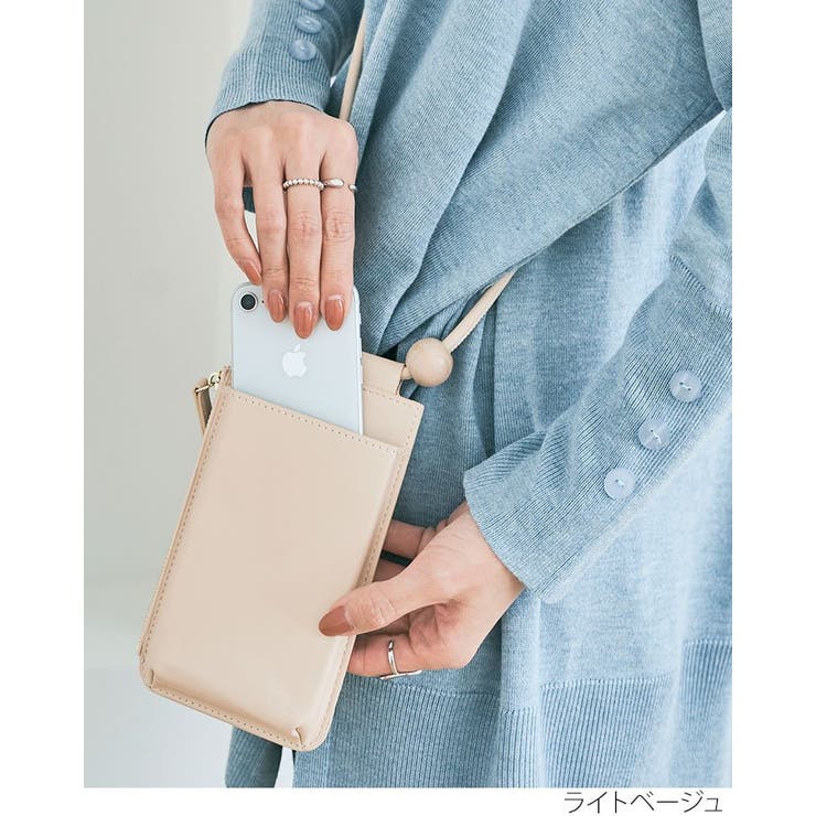 エコレザースマホポシェット 小物 鞄 | kirakiraShop  | 詳細画像7 