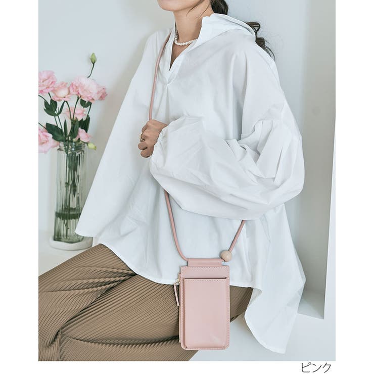 エコレザースマホポシェット 小物 鞄 | kirakiraShop  | 詳細画像9 