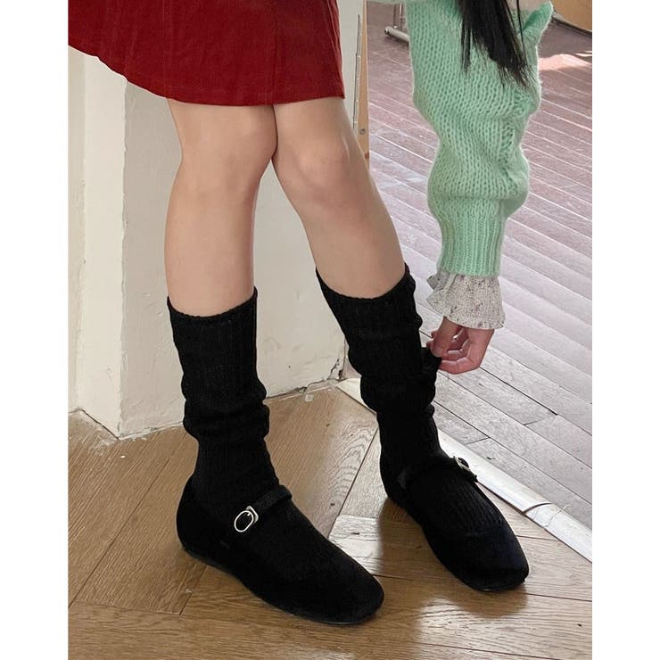 2wayルーズソックス 小物 靴下[品番：IK000007160]｜kirakiraShop