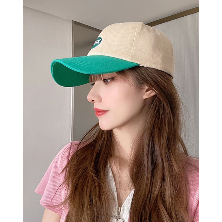 配色ロゴキャップ 2タイプ 男女兼用 | kirakiraShop  | 詳細画像15 