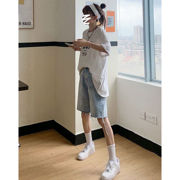 【SHOPLIST限定】カットオフハーフパンツ ボトムス ハーフパンツ | kirakiraShop  | 詳細画像9 