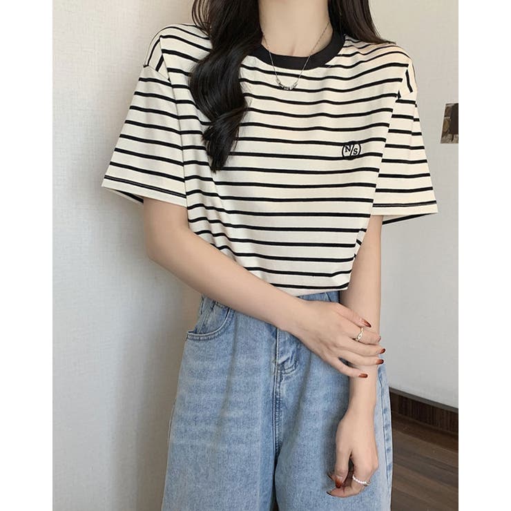 楽天市場】ボーダーTシャツ / TOBILA (トビラ) ミックスボーダー