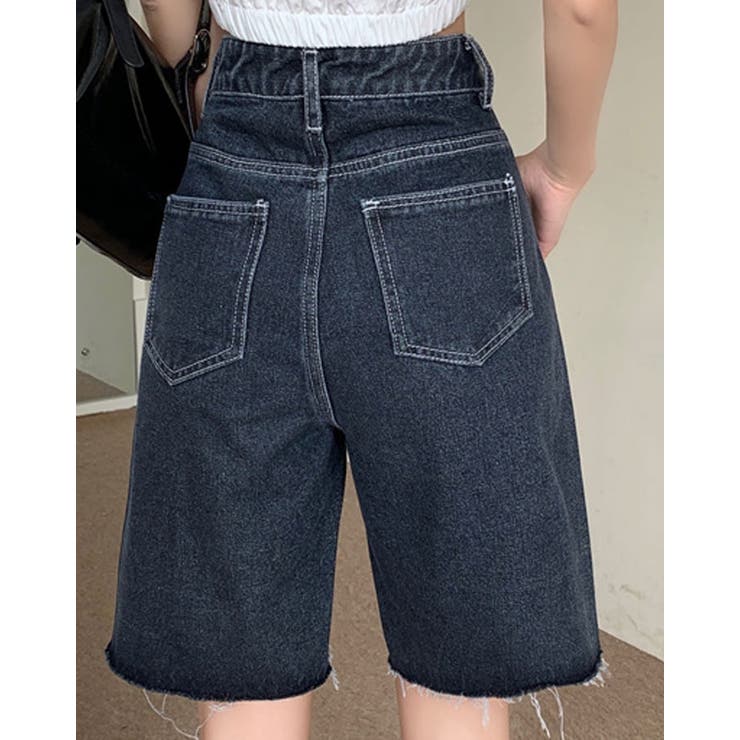 スリットデニムハーフパンツ 3サイズ ボトムス | kirakiraShop  | 詳細画像13 