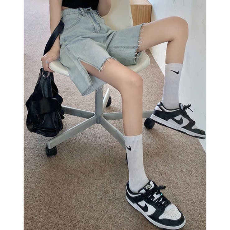 スリットデニムハーフパンツ 3サイズ ボトムス | kirakiraShop  | 詳細画像8 