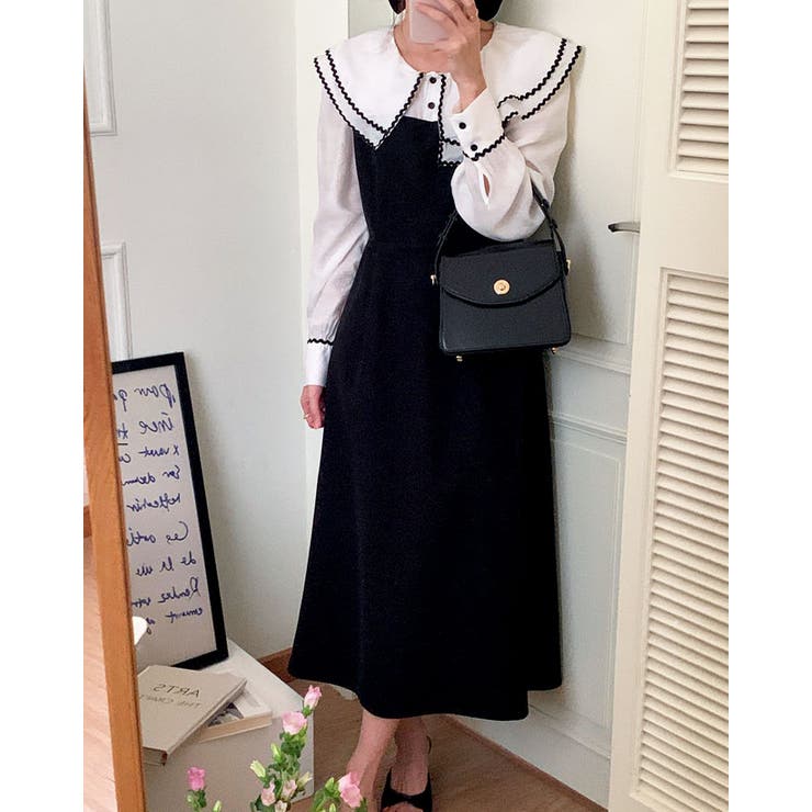 【SHOPLIST限定】ダブルカラーシアードッキングワンピース ドッキングワンピ… | kirakiraShop  | 詳細画像6 