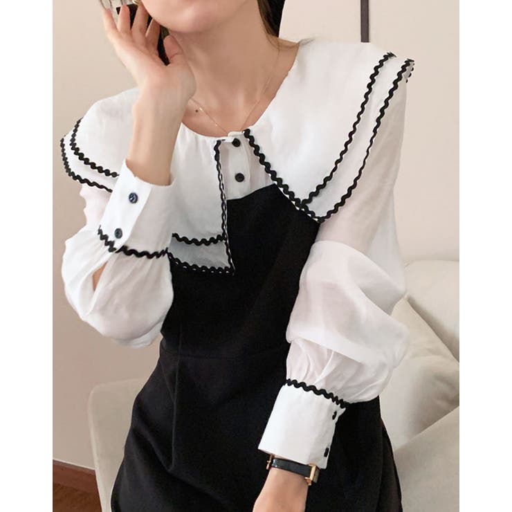 【SHOPLIST限定】ダブルカラーシアードッキングワンピース ドッキングワンピ… | kirakiraShop  | 詳細画像8 
