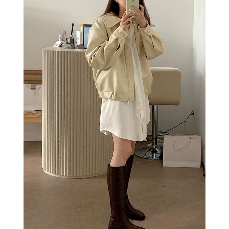 値下げ♡TREFLE +1プリーツエコレザージャケット TREFLE+1 (@trefleplus) • Instagram photos and videos