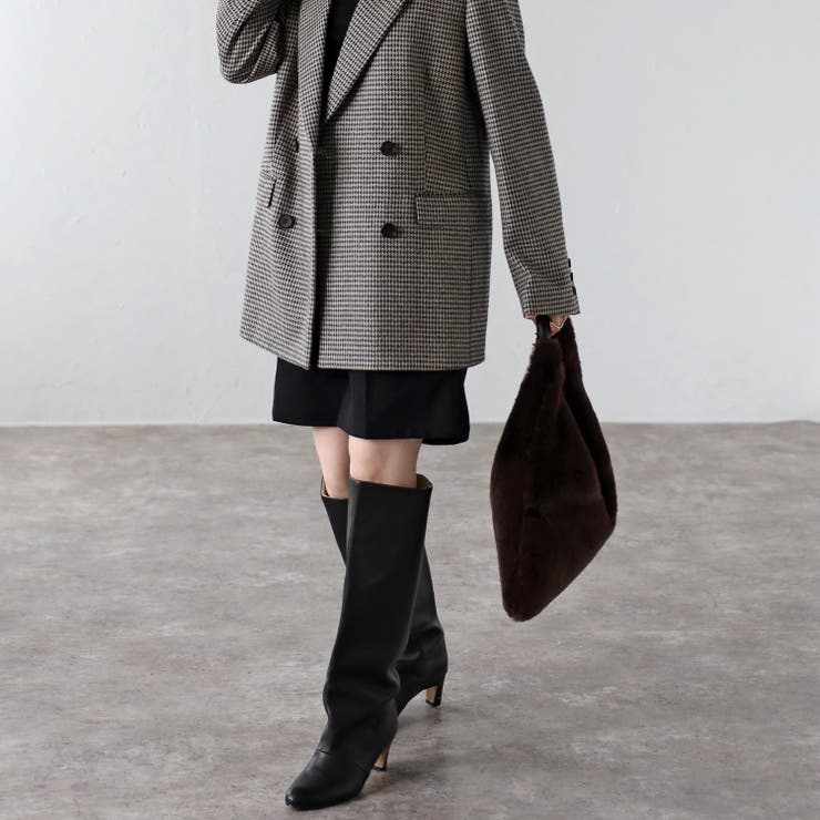 トライアングルファーバッグ ワンハンドル ふわふわ | GUSCIO | 詳細画像29 