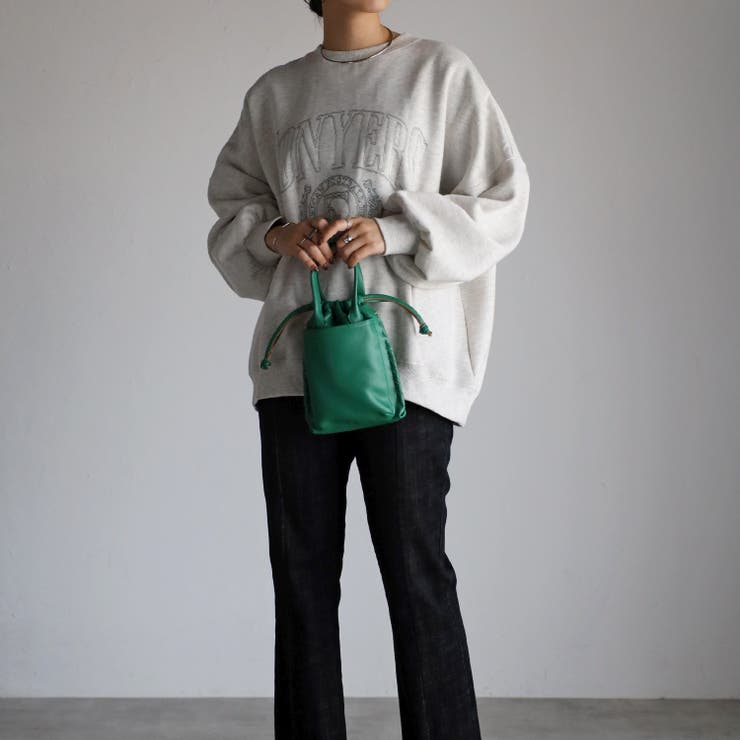 スマホポケット付き2WAY巾着型ミニポシェット 12-1083 | GUSCIO | 詳細画像15 