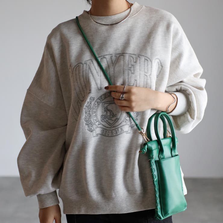 スマホポケット付き2WAY巾着型ミニポシェット 12-1083 | GUSCIO | 詳細画像11 