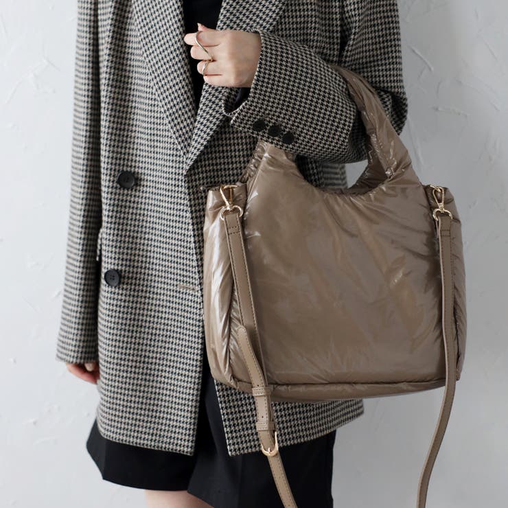 ダウン風  2WAY ショルダーバッグ 撥水 12-1118 | GUSCIO | 詳細画像4 