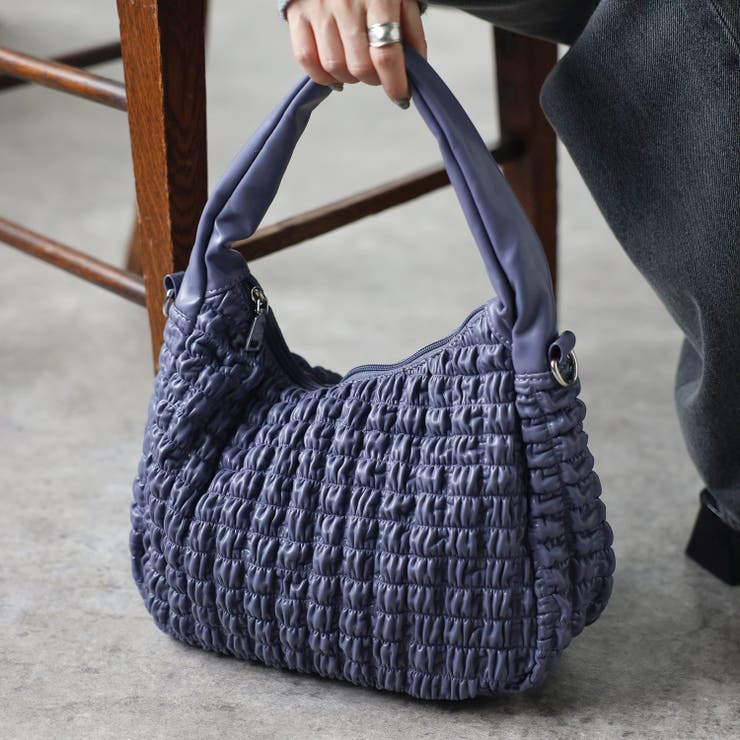 ぽこぽこポップコーンバッグ PU ワンショルダー 2WAY 12-1132