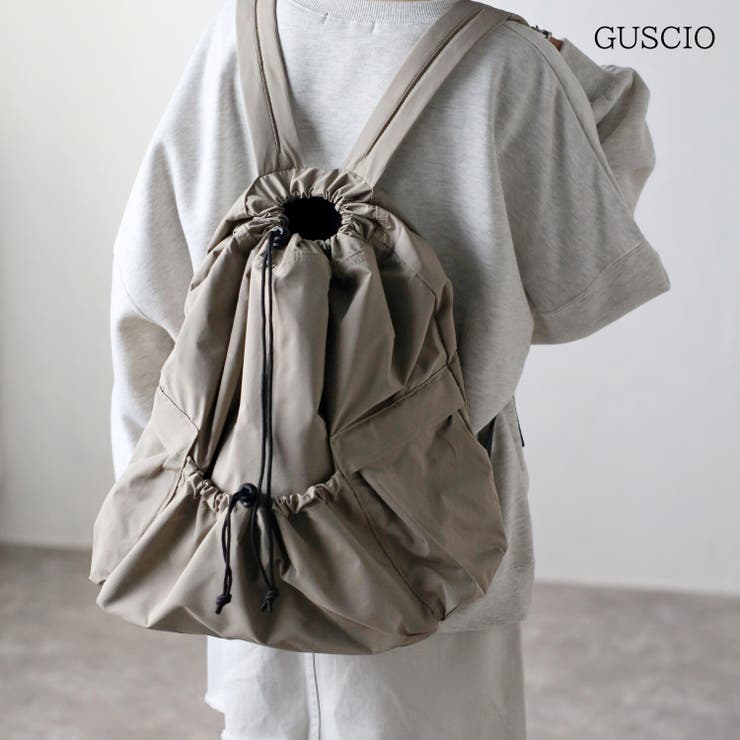 ドローストリングリュック 軽量 トレンド 12-1138  | GUSCIO | 詳細画像1 