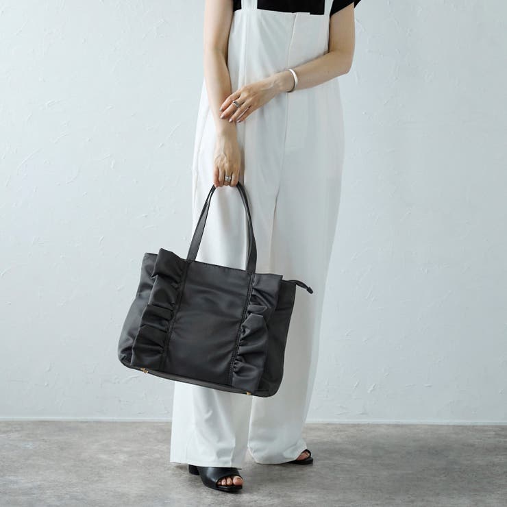 ナイロンフリルトートバッグ フェミニン かわいい A4 12-1159 | GUSCIO | 詳細画像32 