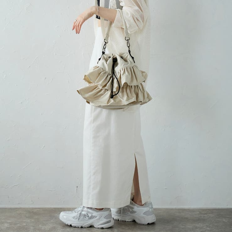 フリルミニショルダーバッグ 2段フリル 2WAY カジュアル 12-1164 | GUSCIO | 詳細画像16 