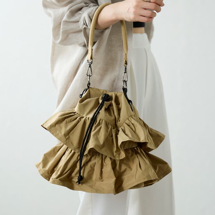 フリルミニショルダーバッグ 2段フリル 2WAY カジュアル 12-1164 | GUSCIO | 詳細画像26 