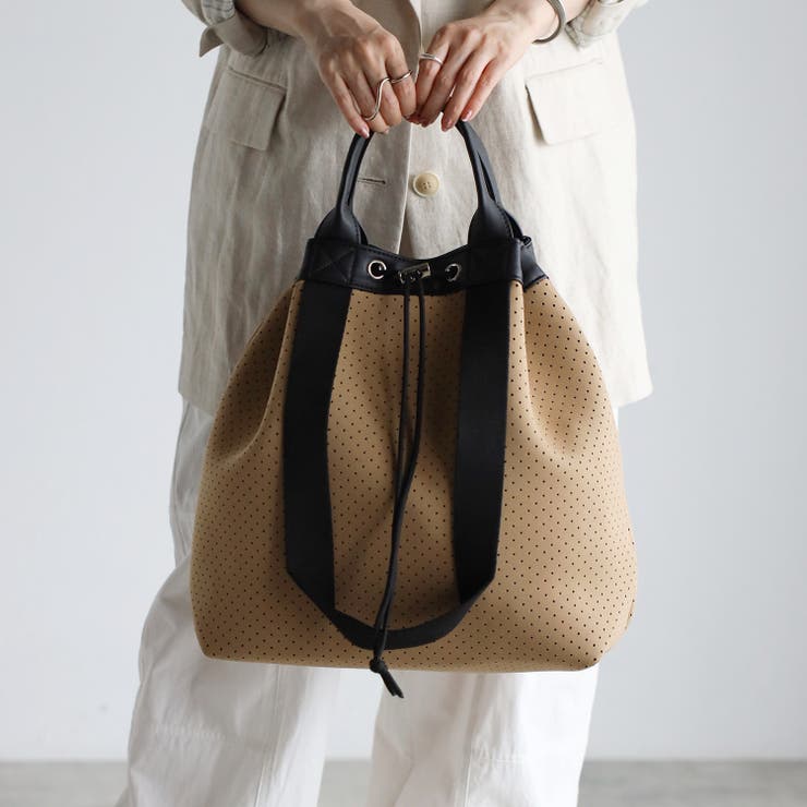 追跡便☆【Prene Bags】ネオプレントート☆THE GIGI BAG THE GIGI BAG (BLACK / BEIGE) NEOPRENE TOTE BAG – Jesswim