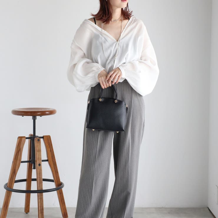 ファスナーデザインミニトートバッグ 2WAY ショルダー 12-1168 | GUSCIO | 詳細画像5 