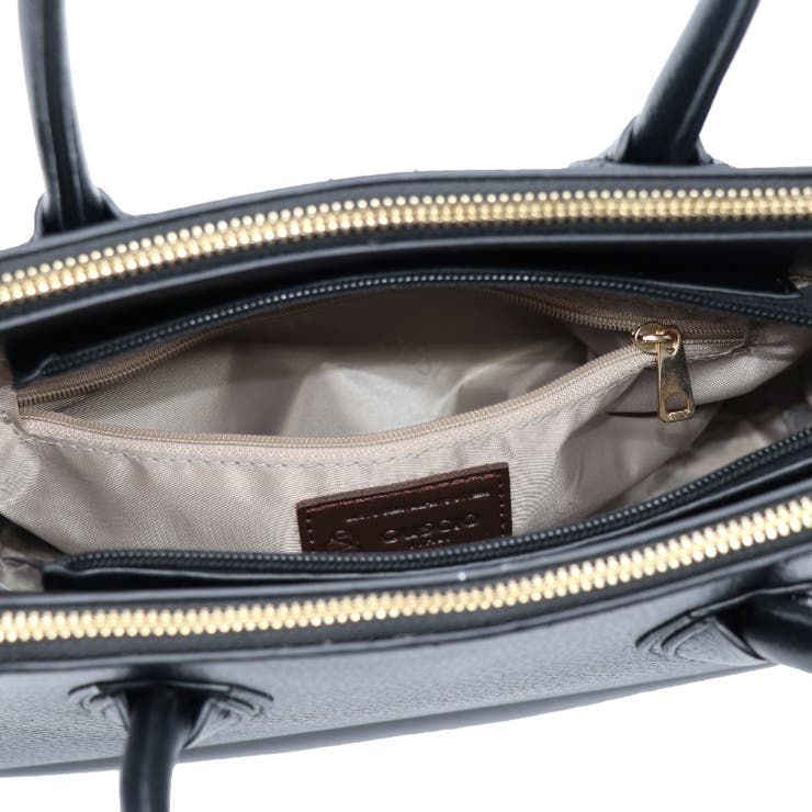 ハンドバッグ  ボストン型 三室構造 ショルダー付き 12-1187 | GUSCIO | 詳細画像69 