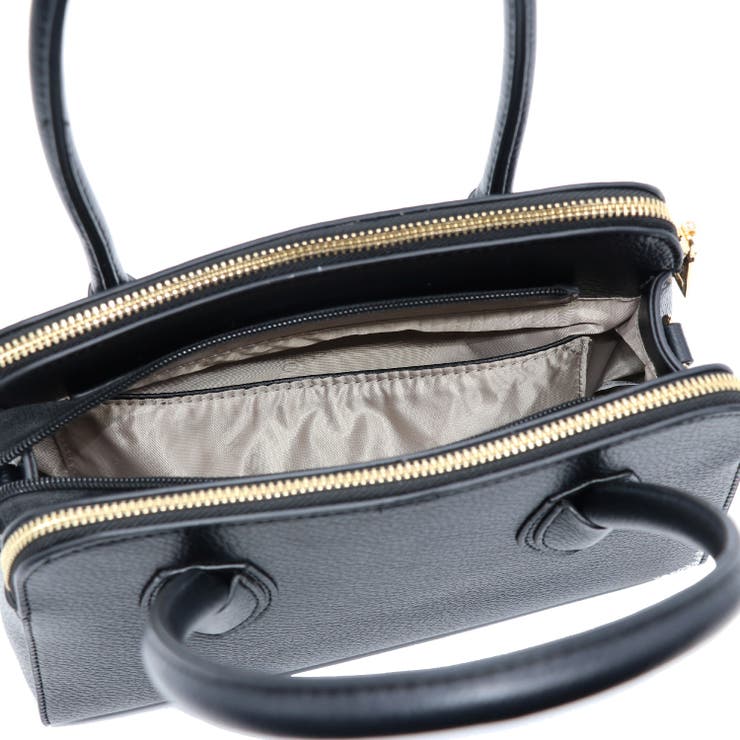 ハンドバッグ  ボストン型 三室構造 ショルダー付き 12-1187 | GUSCIO | 詳細画像70 