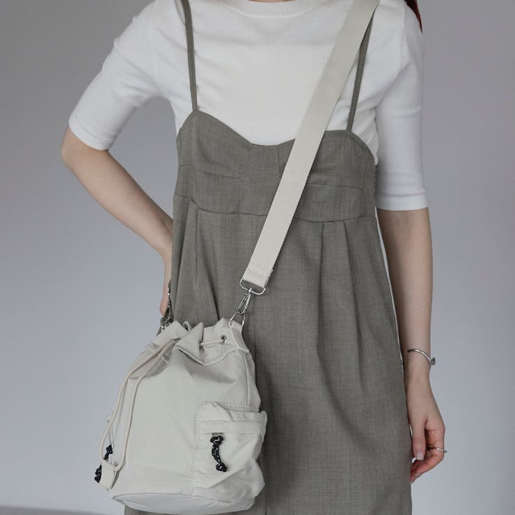 巾着ミニショルダーバッグ アウトポケット トレンド 12-1194 | GUSCIO | 詳細画像9 