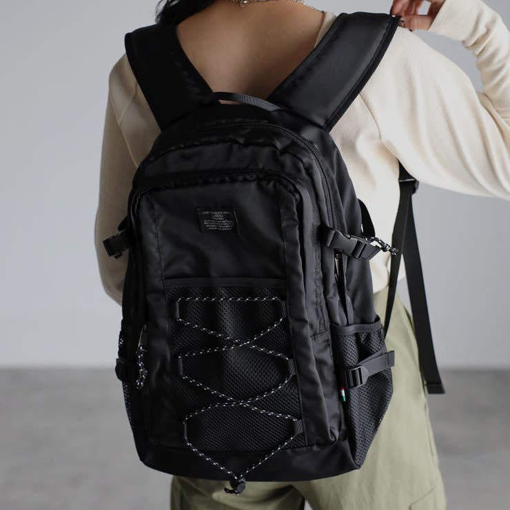 ブラック | 軽量リュック 18L アウトドア | GUSCIO