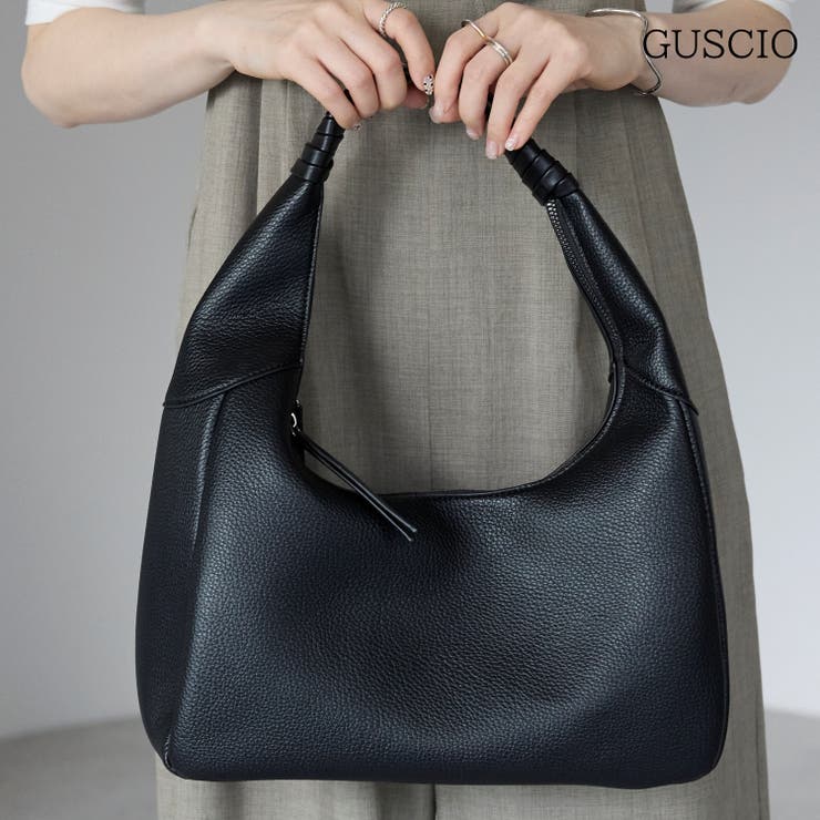 ワンハンドルショルダーバッグ ハーフムーン トートバッグ 軽量 12-1204 | GUSCIO | 詳細画像1 