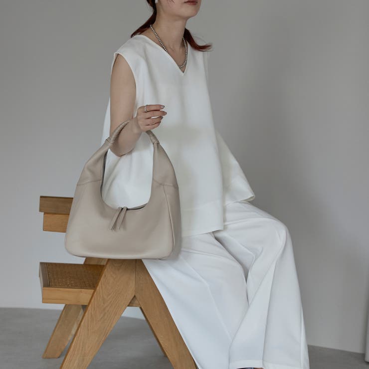 ワンハンドルショルダーバッグ ハーフムーン トートバッグ 軽量 12-1204 | GUSCIO | 詳細画像18 