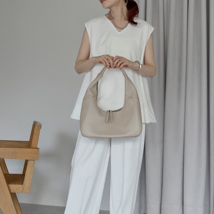 ワンハンドルショルダーバッグ ハーフムーン トートバッグ 軽量 12-1204 | GUSCIO | 詳細画像19 