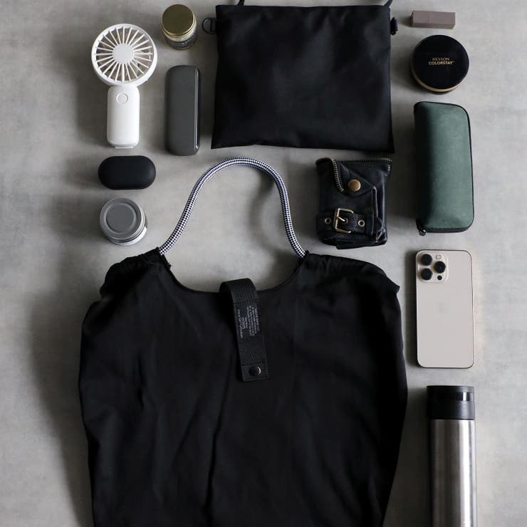 ハンドルパラコードエコバッグ 折り畳み カラフル[品番：KMGB0000293